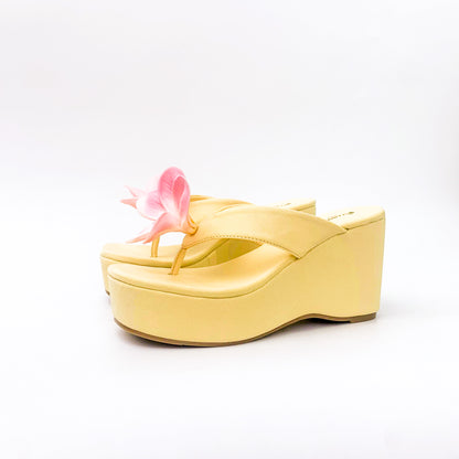 Flower Wedge sandals ( Read full description)